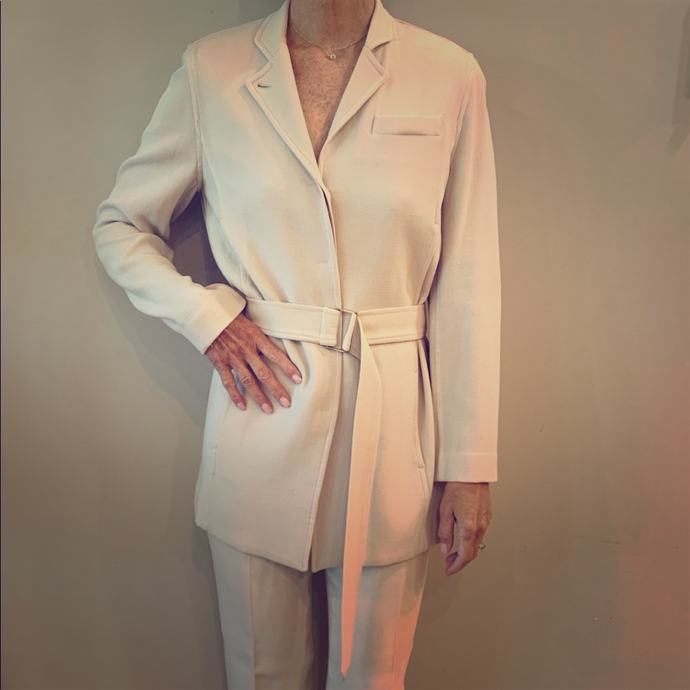 Worth cream pantsuit